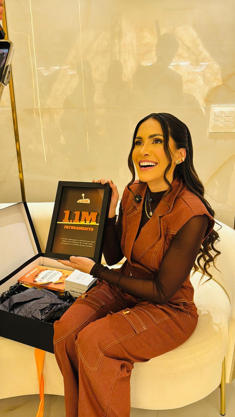Profissional da HOF com plaquinha de 1.1M de faturamento